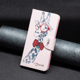 Flip case for Xiaomi 13 Lite, Wallet, giraffe, pink