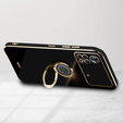 Case for Xiaomi Poco M4 Pro 4G, Electro Ring, black
