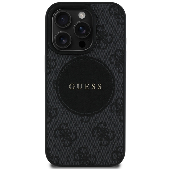 Guess 4G Circle with Classic Logo Case, for MagSafe for iPhone 16 Pro