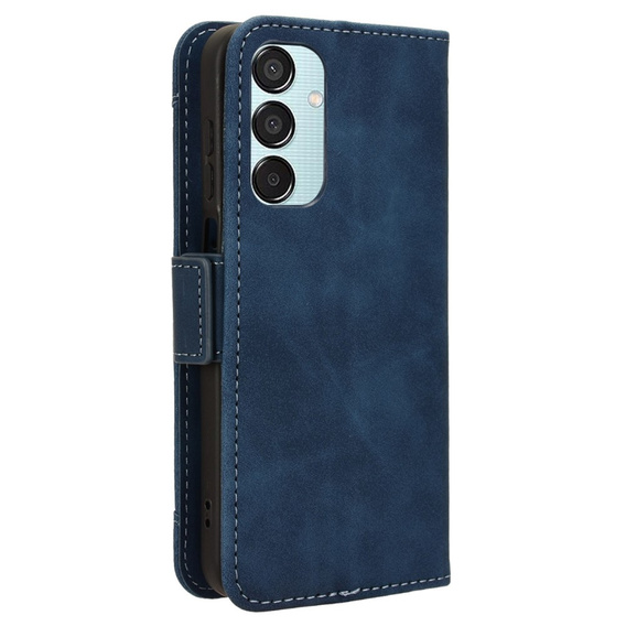 Flip case for Samsung Galaxy M15 5G, Card Slot, dark blue
