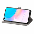 Flip case for Huawei nova 8i, Mandala, grey
