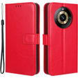 Flip case for Realme 11 Pro 5G / Pro+ 5G, Crazy Horse Wallet, red