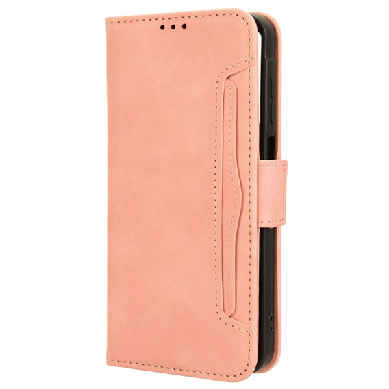 Flip case for Xiaomi Redmi 15C 4G/LTE, Card Slot, pink