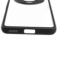 Case for Honor Magic 6 Lite 5G, Fusion Hybrid, with camera protection, transparent / black
