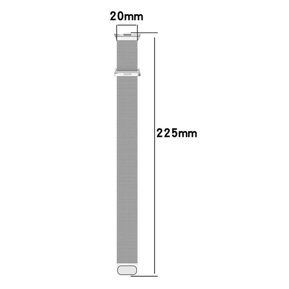 Steel bracelet for Xiaomi Redmi Watch 4 / Smart Band 8 Pro.