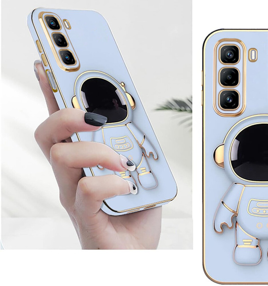 Case for Infinix Hot 50 4G, Astronaut, blue