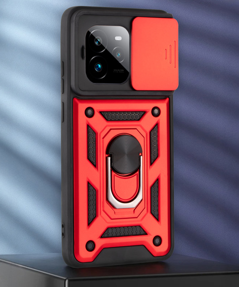Case for Realme GT 7 Pro, CamShield Slide, red