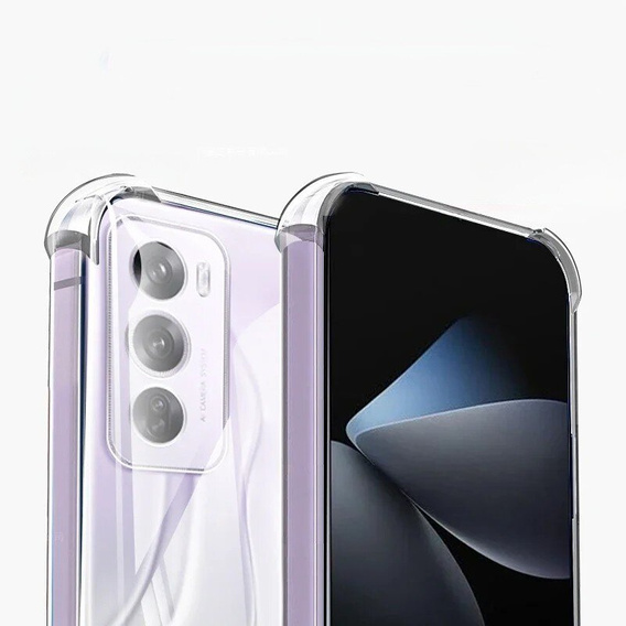 Case for Oppo Reno 12 Pro, Dropproof, transparent