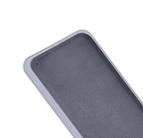 Case for Samsung Galaxy A72 / A72 5G, Silicone Lite, lavender grey
