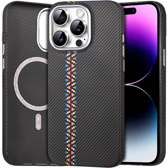 MagSafe's iPhone 14 Pro Case, Carbon Fiber, black