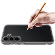 Case for Samsung Galaxy S24, Fusion Hybrid, with camera protection, transparent