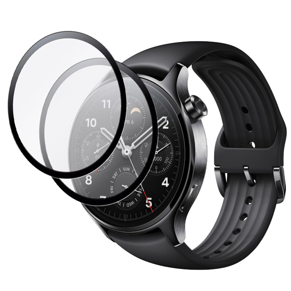 2x ERBORD Hybrid Glass for Xiaomi Watch S1 Pro