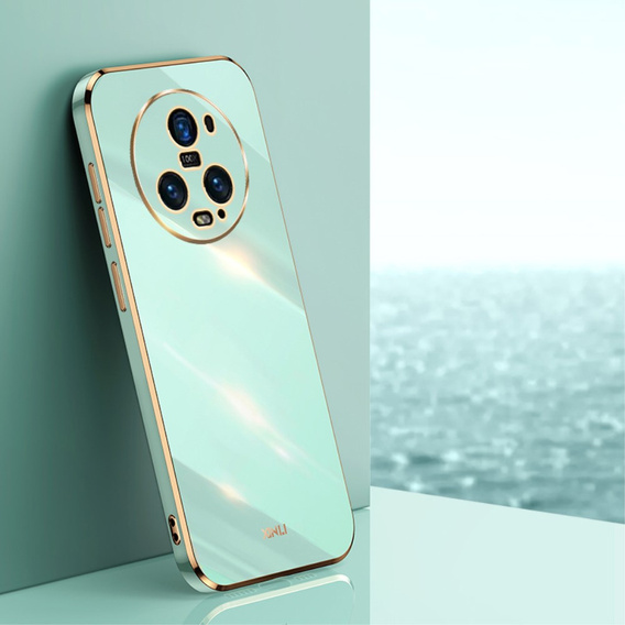 Case for Honor Magic 5 Pro, Glamour CamShield, mint