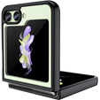 Case for Samsung Galaxy Z Flip 5 5G, Fusion Hybrid, transparent / black