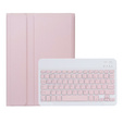 Bluetooth keyboard case for Lenovo Idea Tab 11" 2025 TB336FU TB336ZU, pink