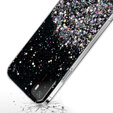 Case for Xiaomi POCO M3, Glittery, black