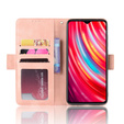Flip case for Xiaomi Redmi Note 8 Pro, Card Slot, pink
