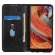 Case for Google Pixel 8 Pro, Wallet Litchi Leather, black