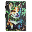 Case for iPad 10.9" 2022 (10 gen.), with flap, corgi dog