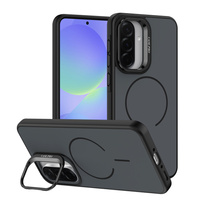 Skin-touch case with MagSafe stand for Samsung Galaxy A57 5G, black
