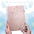 Flap case for Xiaomi Redmi Pad SE 11", flower, pink