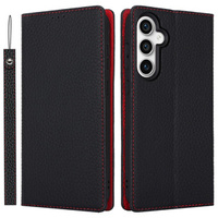 Flip case for Samsung Galaxy A25 5G, Litchi Skin Grain, black