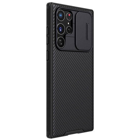 Case for Samsung Galaxy S23 Ultra, Armored Nillkin, CamShield Pro, black