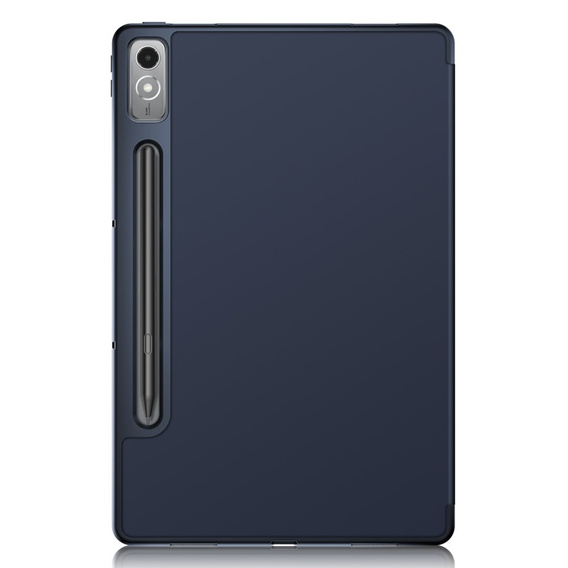 Case for Lenovo Tab P12, Smartcase with stylus space, dark blue