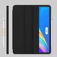 Case for iPad Pro 12.9" 2022/2021/2020 (6/5/4 gen.), Smart Pencil, with space for stylus, black