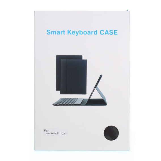 Case + keyboard tabletów 9.7-10 cali, black