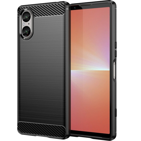 Case for Sony Xperia 5 V, Carbon, black