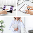 Case for Samsung Galaxy Tab S10 Ultra, Dux Ducis TOBY, pink