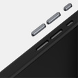 ABEEL Case for iPhone 16e, Carbon Fiber, for MagSafe, black