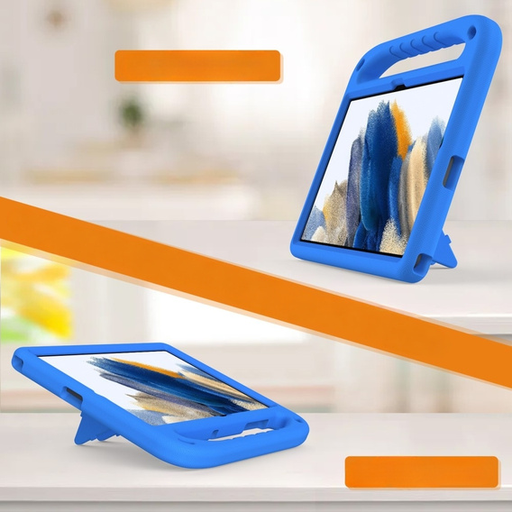Children's Case for Samsung Galaxy Tab A9+, Children's Case with Handle, blue
