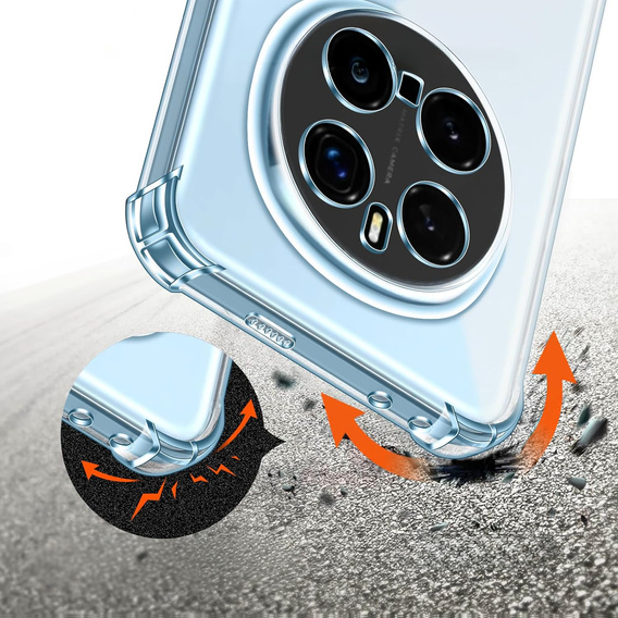 Case for Honor Magic 7 Pro, Dropproof, transparent
