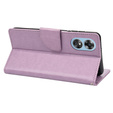 Flip case for Oppo A17, Butterfly, purple