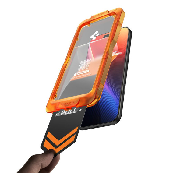 Spigen Glas.tR AlignMaster Slim tempered glass for iPhone 17 Pro