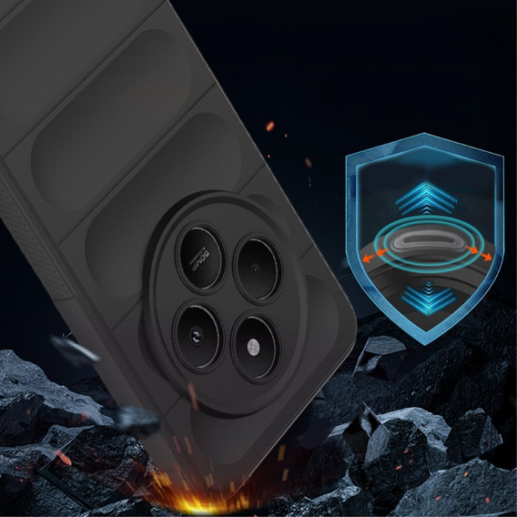 Case for Xiaomi Redmi 14C / Xiaomi Poco C75, Gaming Shockproof, black