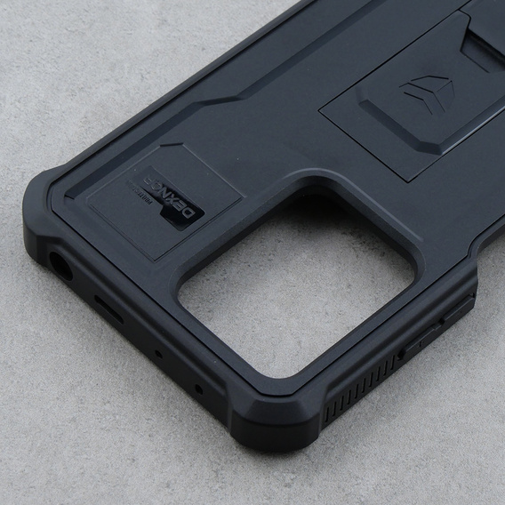 Armored case for Xiaomi Redmi Note 12 Pro 5G / POCO X5 Pro 5G, Dexnor Full Body (Two Frames), black
