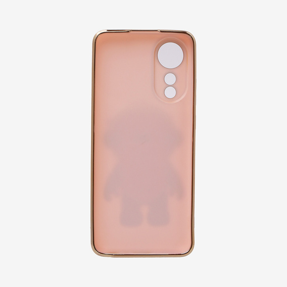 Case for Oppo A78 4G, Astronaut, pink rose gold