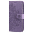 Flip case for Samsung Galaxy M15 5G, Mandala, purple