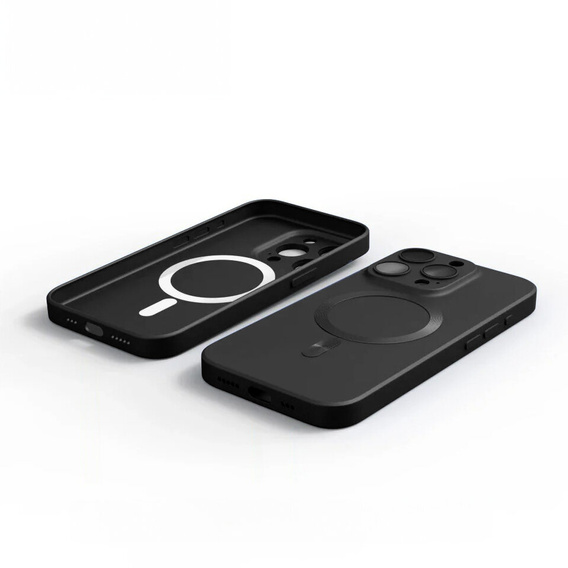 Case for iPhone 16 Pro Max, ColorMag, for MagSafe, black