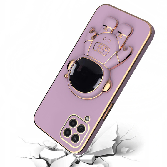 Case for Samsung Galaxy A22 4G, Astronaut, purple
