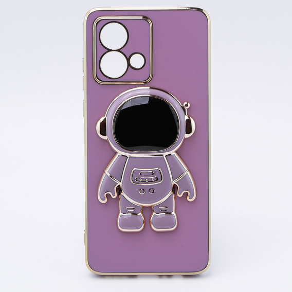 Case for Motorola Moto G84 5G, Astronaut, purple