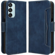 Flip case for Samsung Galaxy M15 5G, Card Slot, dark blue