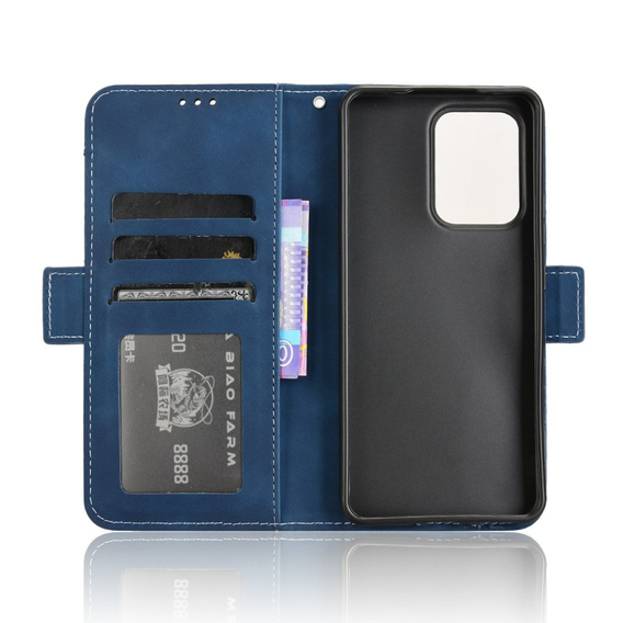 Flip case for Oppo Reno 13F / Oppo Reno 13FS, Card Slot, dark blue