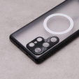 Magnetic Dual Glass MagSafe case for Samsung Galaxy S22 Ultra, black