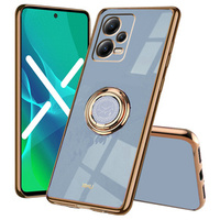Case for POCO X5 Pro 5G, Electro Ring, blue
