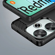 Case for Xiaomi Redmi 13, Carbon, black