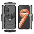 Case for Realme 9i / Oppo A96, Kickstand Ring, black